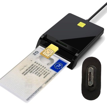 Czytnik karty kierowcy TACHOGRAF micro USB PROGRAM