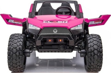 JEEP ELEKTRYCZNY BUGGY AKUMULATOR 12V 4x45W PILOT PINK