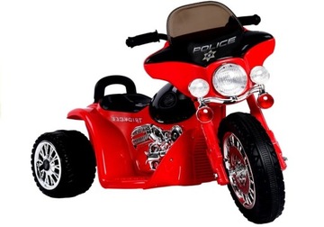 DUŻY MOTOREK MOTOCYKL POJAZD NA AKUMULATOR DLA DZIECI PREZENT + ŚWIATŁA LED