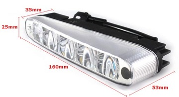Дневные ходовые огни Strong DRL OBLIQUE LED OSRAM