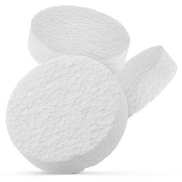 Zaślepki Styropianowe 67mm Zatyczki Termoizolacyjne Krążki Białe 100szt