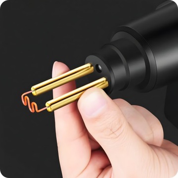 Spawarka Zgrzewarka do Plastiku Tworzyw Zestaw 200 Zszywek Cążki Nożyk 70W