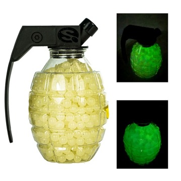 ŚWIECĄCE FLUORESCENCYJNE KULKI 800 PISTOLETÓW 6 MM
