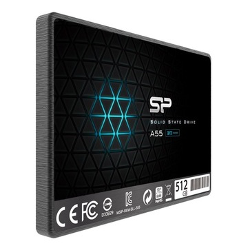 Твердотельный накопитель Silicon Power A55 512 ГБ 2,5 SATA3 3D NAND