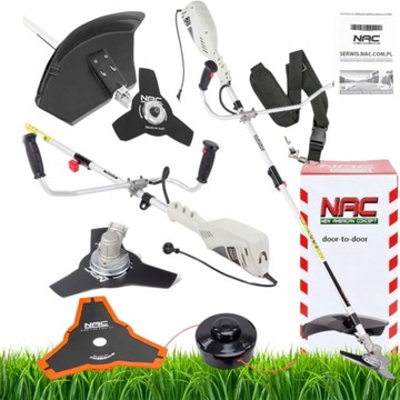 NAC KOSA ELEKTRYCZNA 1400W KIEROWNICA SZELKI BE140-SW-S TARCZA + GŁOWICA