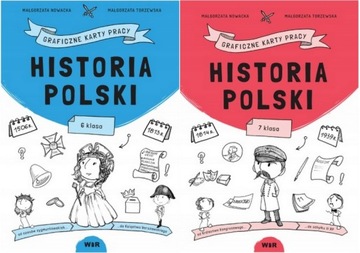 historia Polski GRAFICZNE KARTY PRACY klasa 6+7wir