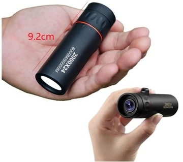 МИНИ-МОНОКУЛЯРНЫЙ ТЕЛЕСКОП С ДЕРЖАТЕЛЕМ ДЛЯ ТЕЛЕФОНА 2000 x 24 HD