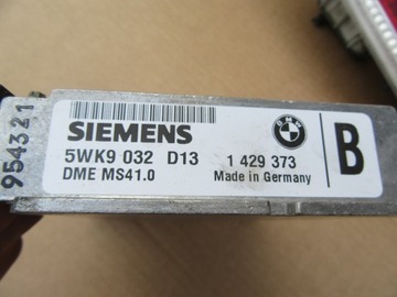 BMW 5 E39 2.5 2.8 M52 JEDNOTKA ŘÍZENÍ 1429373 5WK9032 DMEMS41.0
