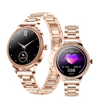 Smartwatch Active złoty powiadomienia Watchmark