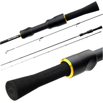 SPINNING MICROJIG NA OKONIA PSTRĄGA FLAGMAN BLACKFIRE 168 CM 0,3-3 GR