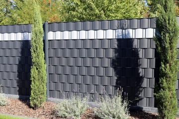 ЛЕНТА ДЛЯ ЗАБОРА ПРЕМИУМ АНТРАЦИТ ПОЛИПРОПИЛЕНОВАЯ 19 см x 26 м КРЫТЫЙ ЗАБОР