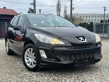 Peugeot 308 I Kombi 1.6 HDi 16V 109KM 2008 Peugeot 308 SW Panorama Climatronic Gwarancja, zdjęcie 19