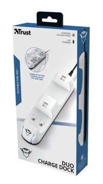 Док-станция Trust GXT 251 белая