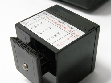 ZEISS IKON: переходник для ламп Ikoblitz с лампами и футляром