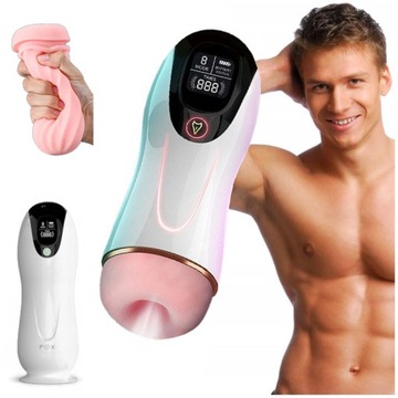 MASTURBATOR MĘSKI SZTUCZNA POCHWA CIPKA VAGIN