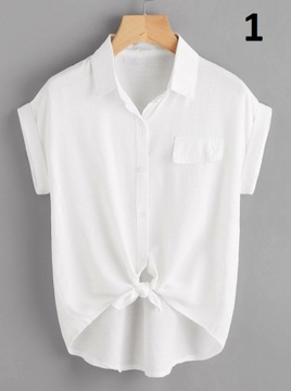 ЭЛЕГАНТНАЯ, МОДНАЯ ЖЕНСКАЯ РУБАШКА, БЛУЗКА, ЦВЕТА XL