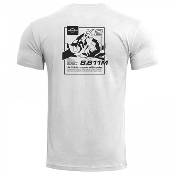 Koszulka T-Shirt bawełniany Pentagon Ageron "K2 Mountain" - Biały S
