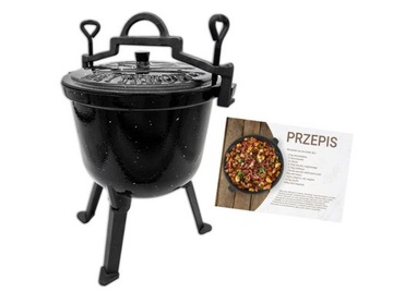 MEYERHOFF ЭМАЛЬНЫЙ КОТЕЛ 10л Жареный картофель, тушеное мясо, жареный картофель фри