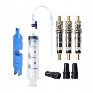 Велосипедный шприц для бескамерных шин MTB Bike