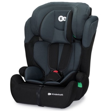 Fotelik samochodowy Kinderkraft Comfort Up i-Size czarny 9-36 kg