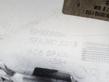 КОРПУС ЗЕРКАЛА ПЕРЕДНЕГО ЛЕВОГО СИДЕНИЯ LEON CUPRA LEON FORMENTOR 5FA857537B