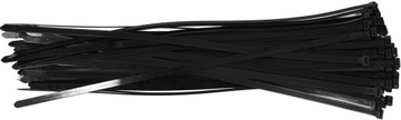 OPASKI PLASTIKOWE 300x7,6 mm 50SZT. CZARNE