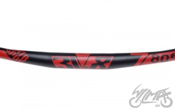 ВЕЛОСИПЕДНЫЙ РУЛЬ ИЗОГНУТЫЙ ALU 31.8/780 КРАСНЫЙ