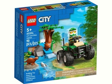 LEGO 60394 City Quad i siedlisko wydry Klocki Nowe