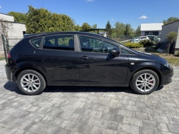 Seat Leon II 2010 Seat Leon Seat Leon 2010 1.4 benzyna 122 KM 185 tys. km czarny sprowad, zdjęcie 3