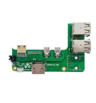 Raspberry Pi Zero 2w do 3B adapter interfejsu 4USB