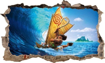 Naklejka VAIANA MOANA 3D XXXXXL 166cm x 100cm Nr 4