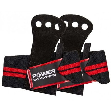 POWER-SYSTEM SKÓRKI CROSSFIT GRIPS-RED