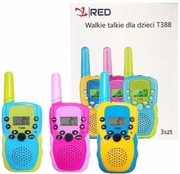 Walkie-talkie walkie-talkies for children, set of 3 pcs