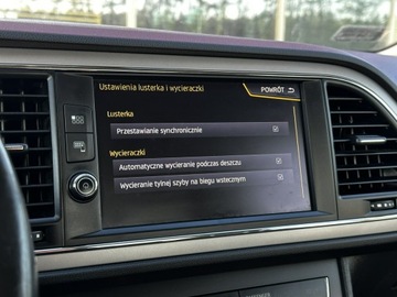 Seat Leon III Hatchback Facelifting 1.4 TSI 125KM 2018 Seat Leon Salon PL! LED, Klima, Grzane fotele, Tem, zdjęcie 18