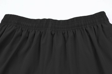 Короткие спортивные велосипедные шорты для езды на велосипеде, ЧЕРНЫЕ, 2 КАРМАНА, светоотражатели, L