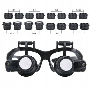 УВЕЛИЧИТЕЛЬНЫЕ СТЕКЛА УВЕЛИЧЕНИЕ ЧАСОВ x25