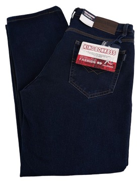 SPODNIE MĘSKIE DŻINS JEANS CIEMNE W43 L30 114-122