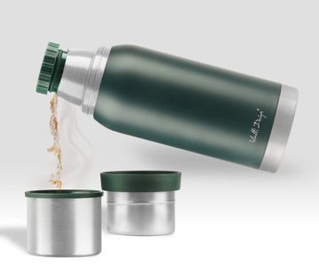 ТУРИСТИЧЕСКИЙ ТЕРМОС ФУОРИ ЗЕЛЕНЫЙ 1Л VIALLI DESIGN