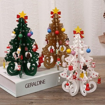 Table Christmas Tree Decorations Xmas Ornaments