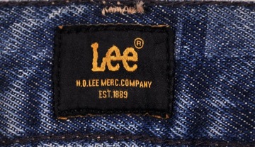 LEE spodnie HIGH blue jeans NEW STRAIGHT W28 L29