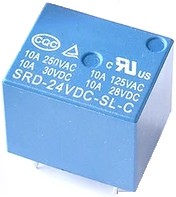 Przekaźnik SRD-24VDC-SL-C 5-pin 10A 250VAC 24V