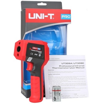 Профессиональный пирометр UNI-T UT309C PRO 650 градусов C
