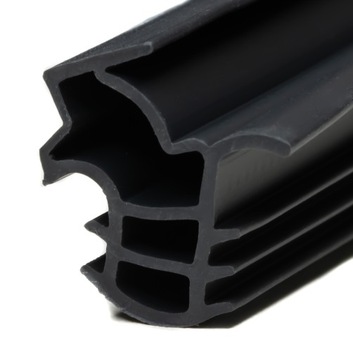 УПЛОТНИТЕЛЬ ДЛЯ НАРУЖНЫХ ДВЕРЕЙ, ЧЕРНЫЙ, ТОЛЩИННЫЙ, 10 м