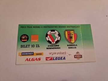 ZAGŁĘBIE SOSNOWIEC - KORONA KIELCE