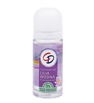 CD wegański dezodorant roll-on bez aluminium z lilią wodną