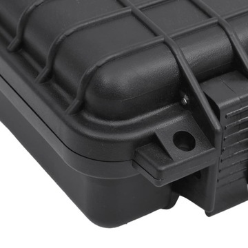 Авиакейс vidaXL Черный 30x22x10 см ПП