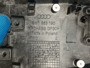 AUDI A4 B9 LIFT DECOR ТУННЕЛЬНЫЕ ДОСКИ ЕВРОПА KPL МАТОВЫЙ АЛЮМИНИЙ 2022 г.