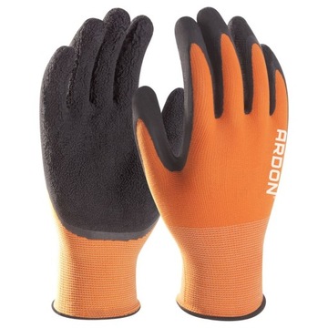 Rękawice Robocze Nylon+Latex Ardon Petrax Orange 9