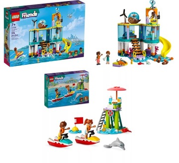 LEGO Friends 41736 - Centrum ratunkowe + LEGO Friends 42623 - Skuter wodny