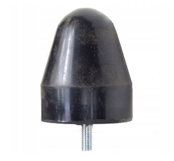ODBÓJ ODBOJNIK GUMOWY STOŻKOWY ZE ŚRUBĄ M12 110x95MM DO PRZYCZEP D-47